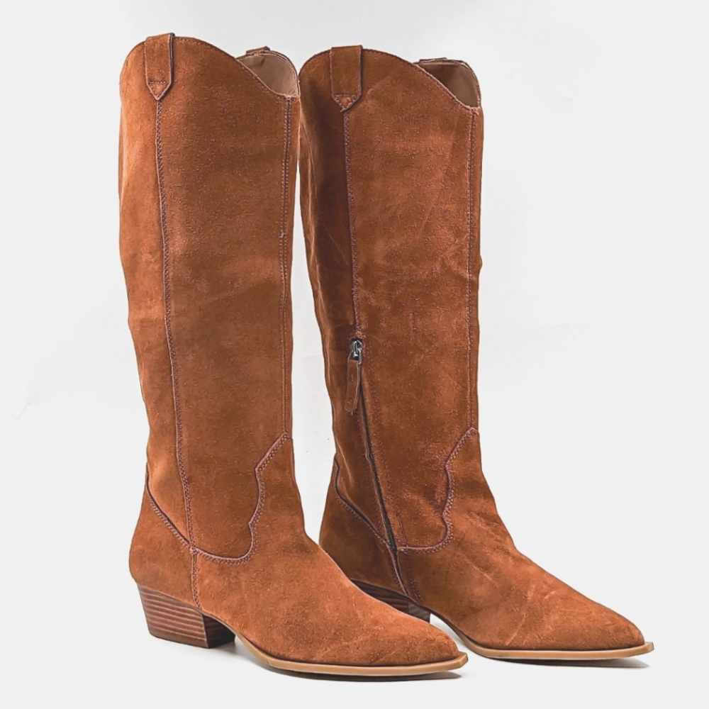 Dolce Vita Tan Heeled Boots